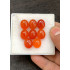 High Quality Natural Carnelian Smooth Oval Shape Cabochons Gemstone For Jewelry