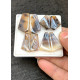 High Quality Natural Montana Agate Smooth Pair Mix Shape Cabochons Gemstone For Jewelry