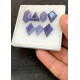 High Quality Natural Iolite Step Cut Fancy Shape Cabochons Gemstone For Jewelry