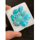 High Quality Natural American Turquoise Rose Cut Fancy Shape Cabochon Gemstone For Jewelry