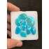 High Quality Natural American Turquoise Rose Cut Fancy Shape Cabochon Gemstone For Jewelry