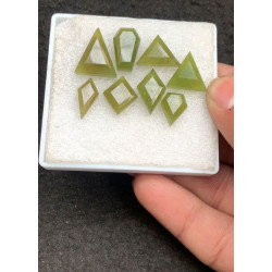 High Quality Natural Vesuvianite Step Cut Fancy Shape Cabochons Gemstone For Jewelry