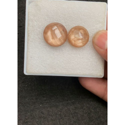 High Quality Aurora Shell Pearl and Crystal Doublet Rose Cut Round Shape Gemstone For Jewelry
