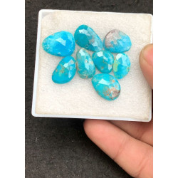 High Quality Natural American Turquoise Rose Cut Fancy Shape Cabochons Gemstone For Jewelry