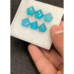 High Quality Natural Apatite Rose Cut Fancy Shape Cabochons Gemstone For Jewelry