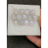 High Quality Natural Grey Moonstone Rose Cut Cushion Shape Cabochons For Jewelry