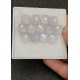 High Quality Natural Grey Moonstone Rose Cut Cushion Shape Cabochons For Jewelry