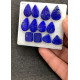 High Quality Natural Lapis Lazuli Smooth Pair Mix Shape Cabochons Gemstone For Jewelry