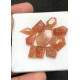 High Quality Natural Sunstone Step Cut Fancy Shape Cabochon Gemstone For Jewelry