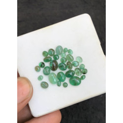 High Quality Natural Emerald Smooth Fancy Shape Cabochon Gemstone For Jewelry