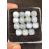 High Quality Natural White Moonstone Honeycom Cut Cushion Shape Cabochons Gemstone For Jewelry