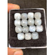 High Quality Natural White Moonstone Honeycom Cut Cushion Shape Cabochons Gemstone For Jewelry