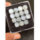 High Quality Natural White Moonstone Honeycom Cut Cushion Shape Cabochons Gemstone For Jewelry