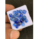 High Quality Natural Blue Kyanite Rose Cut Cushion Shape Cabochon Gemstone For Jewelry