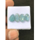 High Quality Natural Aqua Kyanite Rose Cut Fancy Shape Cabochons Gemstone For Jewelry