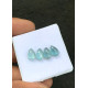 High Quality Natural Ice Aqua Kyanite Smooth Pear Shape Cabochons Gemstone For Jewelry