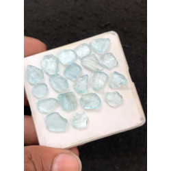 High Quality Natural Aquamarine Rough Fancy Shape Gemstone 