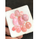 High Quality Natural Peruvian Pink Opal Rose Cut Fancy Shape Cabochon Gemstone For Jewelry