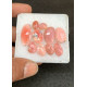 High Quality Natural Peruvian Pink Opal Rose Cut Fancy Shape Cabochon Gemstone For Jewelry