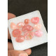 High Quality Natural Peruvian Pink Opal Rose Cut Fancy Shape Cabochon Gemstone For Jewelry