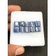 High Quality Natural Blue Sapphire Both Side Drill Smooth Cushion Shape Cabochons Gemstone For Jewelry