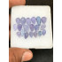 High Quality Natural Tanzanite Hand Craved Leaf Shape Cabochons Gemstone For Jewelry