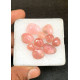 High Quality Natural Peruvian Pink Opal Rose Cut Fancy Shape Cabochon Gemstone For Jewelry