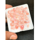 High Quality Natural Peruvian Pink Opal Rose Cut Fancy Shape Cabochon Gemstone For Jewelry