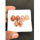 High Quality Natural Sunstone Moonstone Rose Cut Fancy Shape Cabochon Gemstone For Jewelry