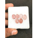 Beautiful High Quality Natural Strawberry Quartz Smooth Oval Shape Cabochons Gemstone For Jewelry