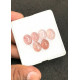 Beautiful High Quality Natural Strawberry Quartz Smooth Oval Shape Cabochons Gemstone For Jewelry