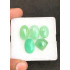 High Quality Natural Chrysoprase Rose Cut Fancy Shape Cabochons Gemstone For Jewelry