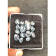 High Quality Natural Sky Blue Topaz Rose Cut Mix Shape Cabochons Gemstone For Jewelry