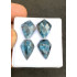 High Quality Natural Teal Green Kyanite Rose Cut Fancy Shape Cabochons Gemstone For Jewelry