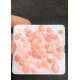 High Quality Natural Peruvian Pink Opal Rose Cut Fancy Shape Cabochons Gemstone For Jewelry