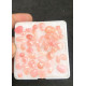 High Quality Natural Peruvian Pink Opal Rose Cut Fancy Shape Cabochons Gemstone For Jewelry