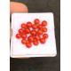 Beautiful High Quality Natural Red Coral Smooth Round Shape Cabochons Gemstone For Jewelry