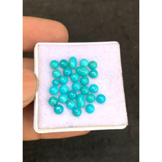 High Quality Natural Arizona Turquoise Smooth Mix Shape Cabochons Gemstone For Jewelry