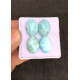 High Quality Natural Larimar Rose Cut Oval Shape Cabochons Gemstone For Jewelry