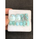 High Quality Natural Larimar Rose Cut Pair Mix Shape Cabochons Gemstone For Jewelry