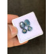 High Quality Natural Teal Green Kyanite Step Cut Pair Fancy Shape Cabochons Gemstone For Jewelry