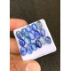 High Quality Natural Blue Kyanite Smooth Oval Shape Cabochons Gemstone For Jewelry