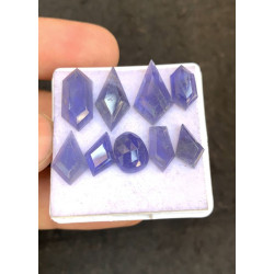 High Quality Natural Iolite Step Cut Fancy Shape Cabochons Gemstone For Jewelry