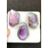 High Quality Natural Trapiche Moos Amethyst Smooth Fancy Shape Cabochons Gemstone For Jewelry