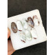 High Quality Natural Herkimer Lodolite Rose Cut Oval Shape Cabochons Gemstone For Jewelry