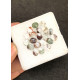 High Quality Natural Herkimer Lodolite Rose Cut Oval Shape Cabochons Gemstone For Jewelry