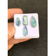 High Quality Natural Bio Color Mint Kyanite Rose Cut Mix Shape Cabochons Gemstone For Jewelry