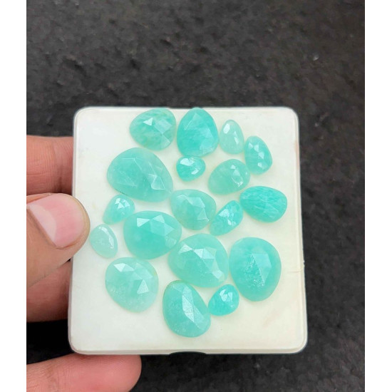 High Quality Arizona Turquoise Rose Cut Fancy Shape Cabochon For Jewelry