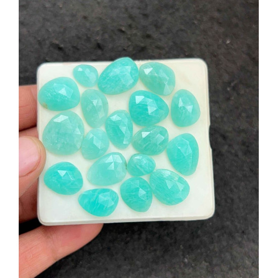 High Quality Arizona Turquoise Rose Cut Fancy Shape Cabochon For Jewelry