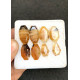 High Quality Natural Montana Agate Step Cut Pair Mix Shape Cabochons Gemstone For Jewelry